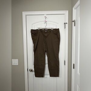 torrid Brown Straight Leg Jeans